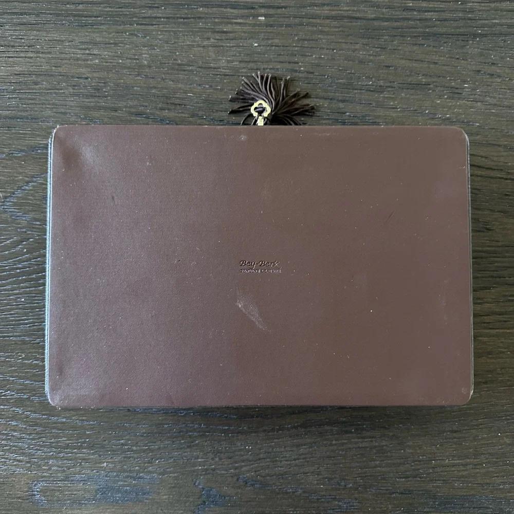 Elegant Brown Pen Case