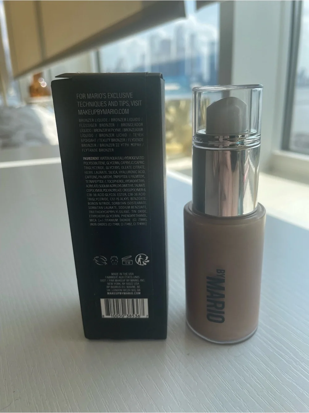 Make-up by Mario Softsculpt Bronzing & Shaping Serum ~,Color Light 1 ounce